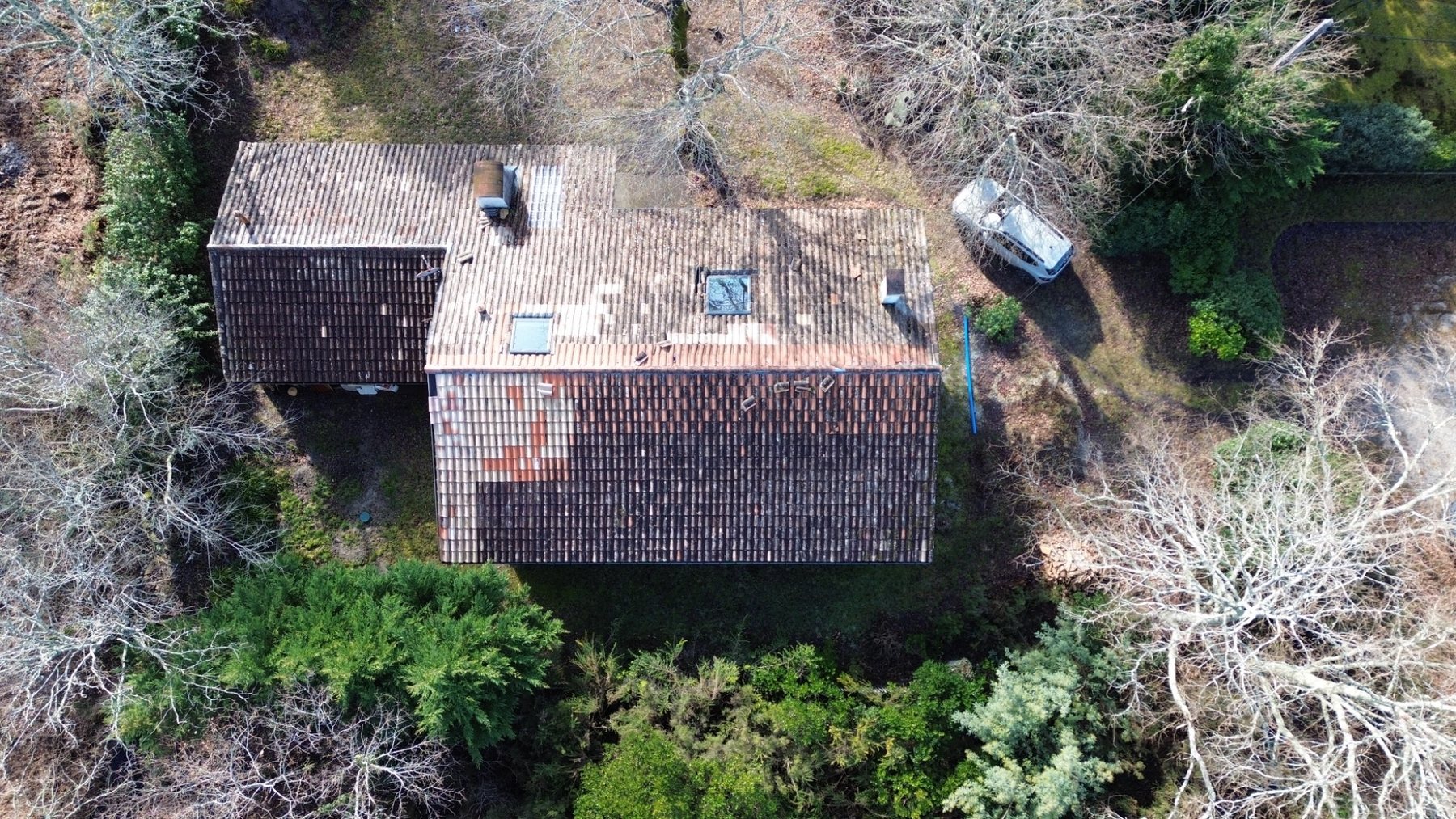 Réfection complète d’une couverture à Naujac-sur-Mer réalisée par Atelier du Toit — vue 1